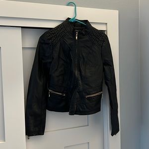 Women’s faux leather jacket